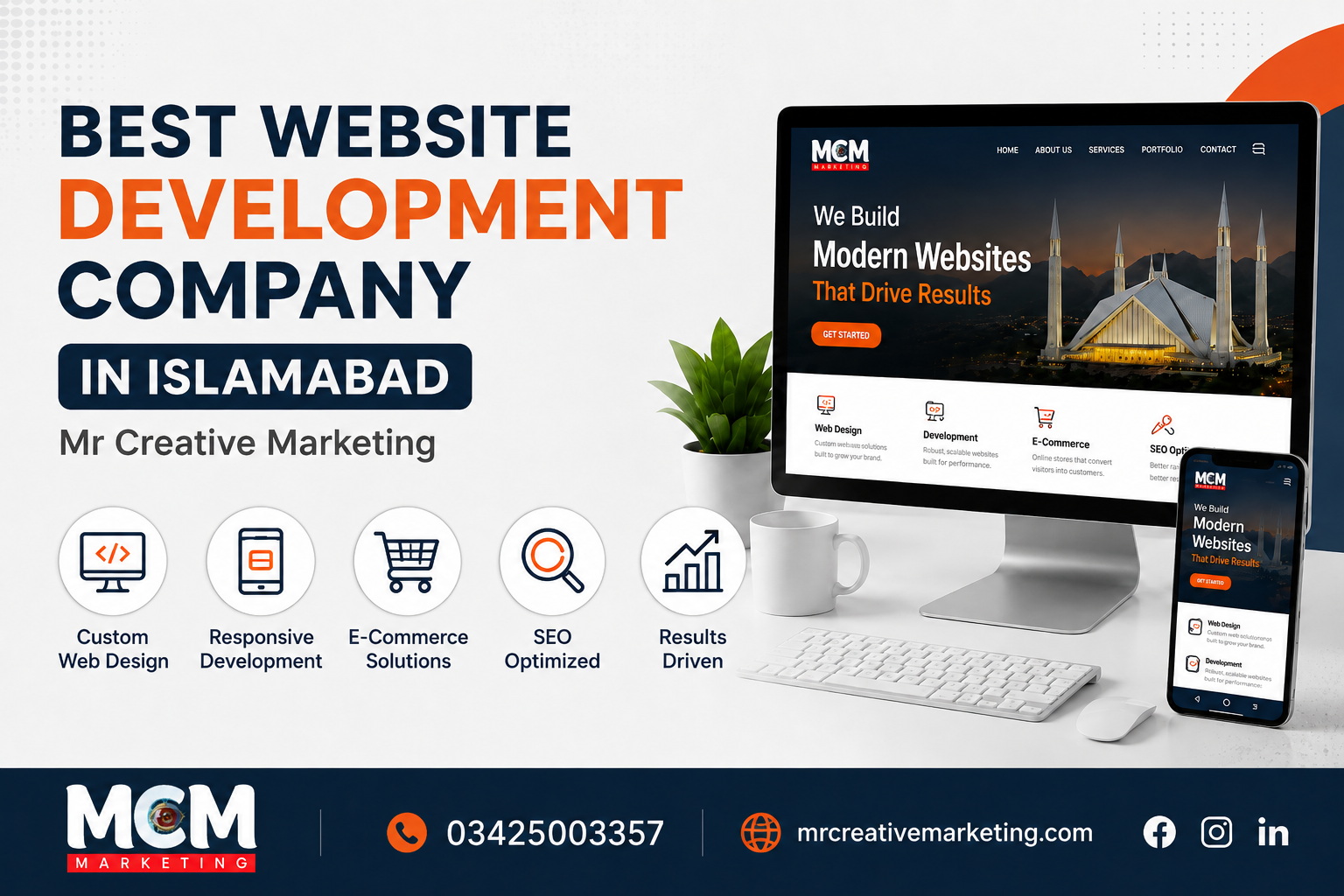 Best Website Development Company in Islamabad | Mr Creative Marketing